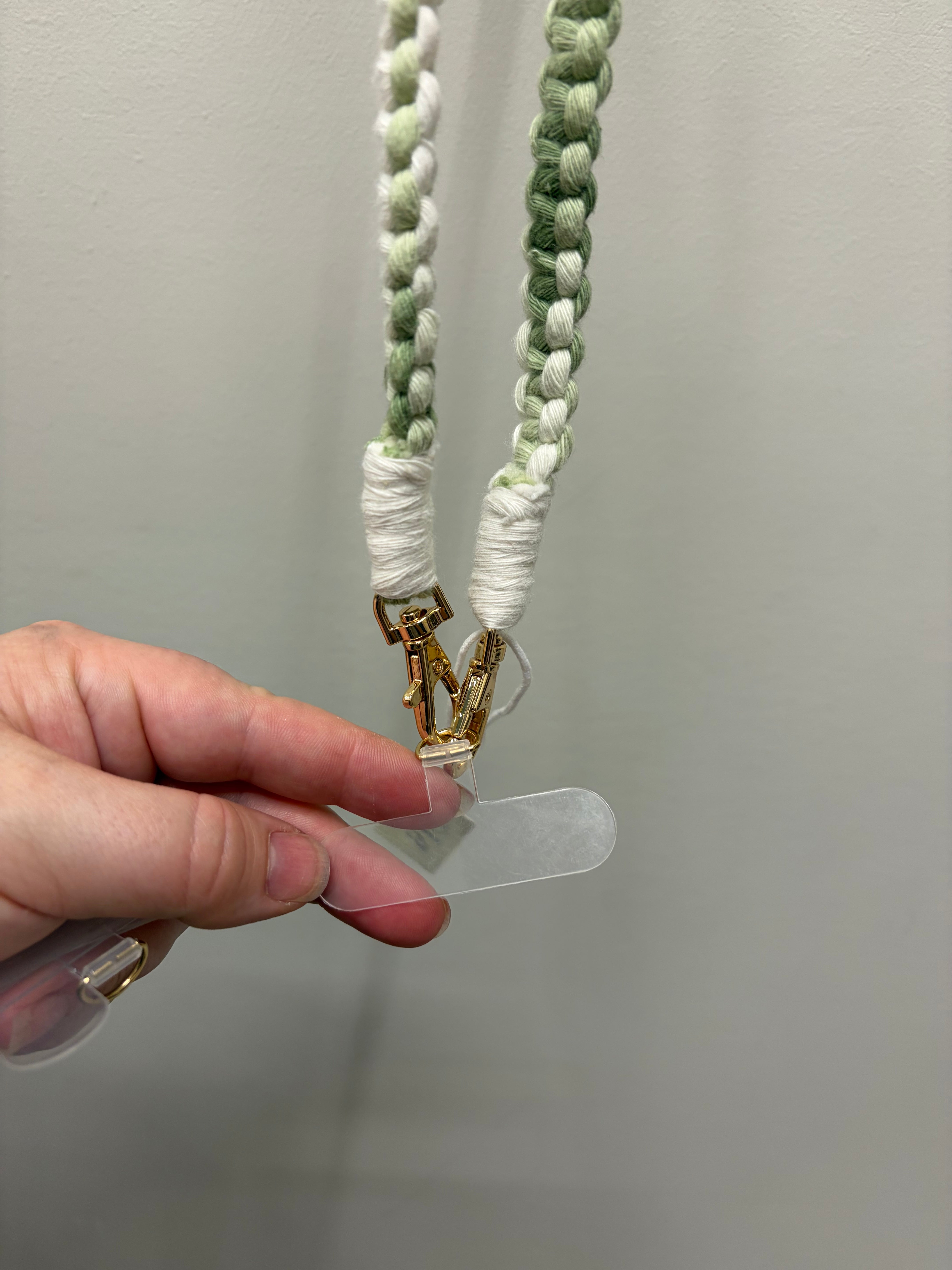 Macrame Crossbody Lanyard/Cell Phone Holder