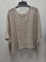 3/4 Sleeve Oversized Sweater
