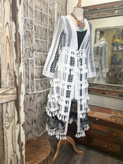 Bohemian Lace Duster by Adore K126 Robin Boutique