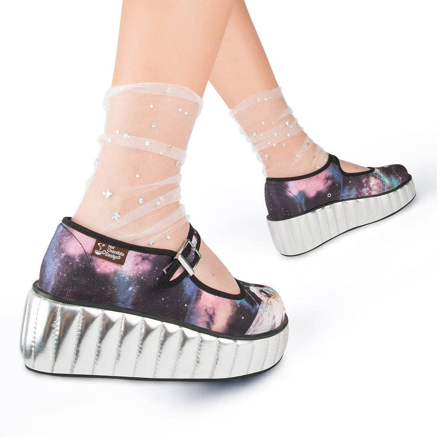 Mesh Star Socks by Hot Chocolate - Robin Bouotique