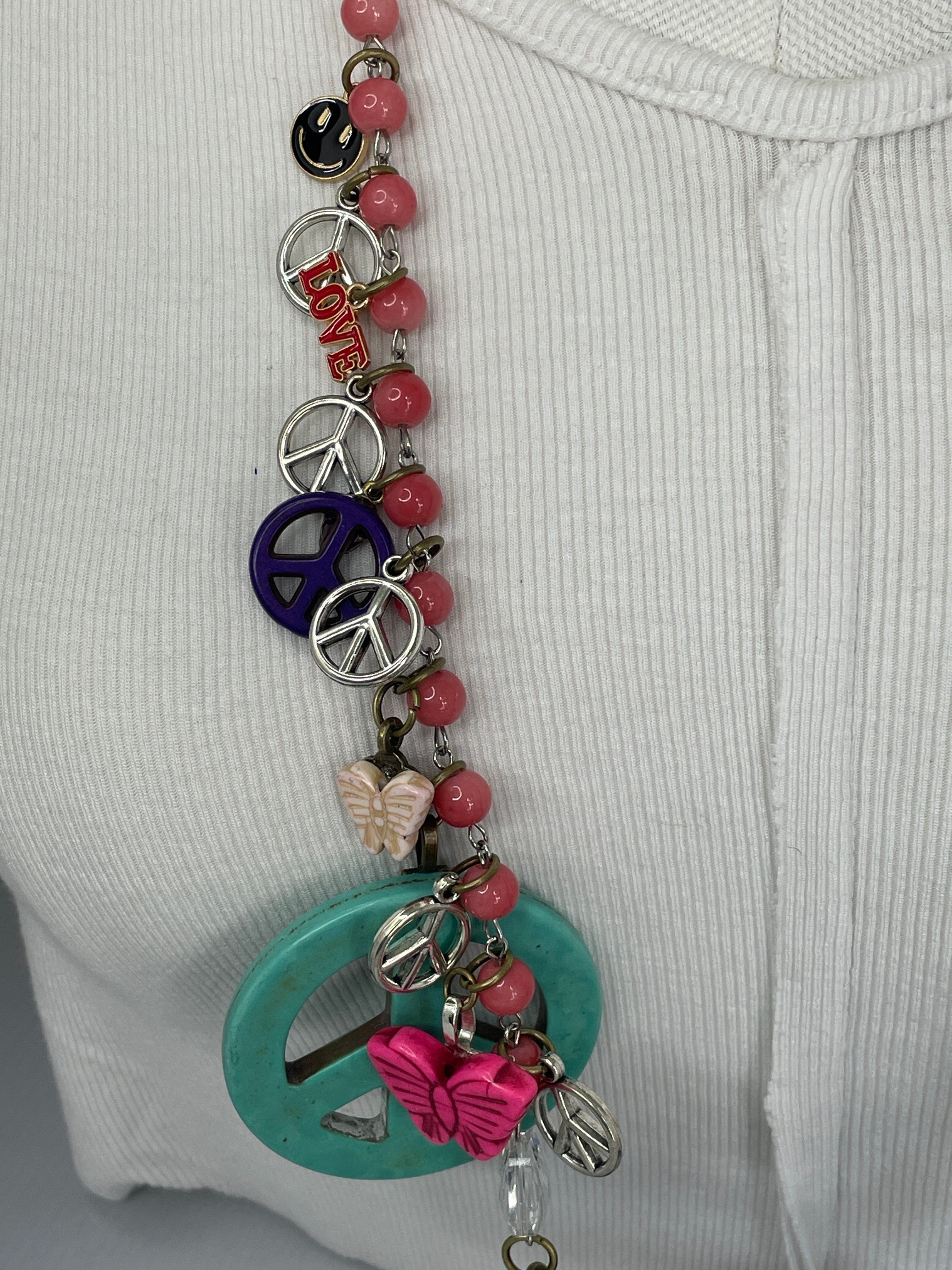 Blue Punch Buggy Necklace by Gina