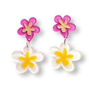Floral Fantasy Earrings by Miss Fluff x Lipstick & Chrome Robin Boutique