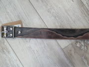 Bedstu Leather Riven Belt