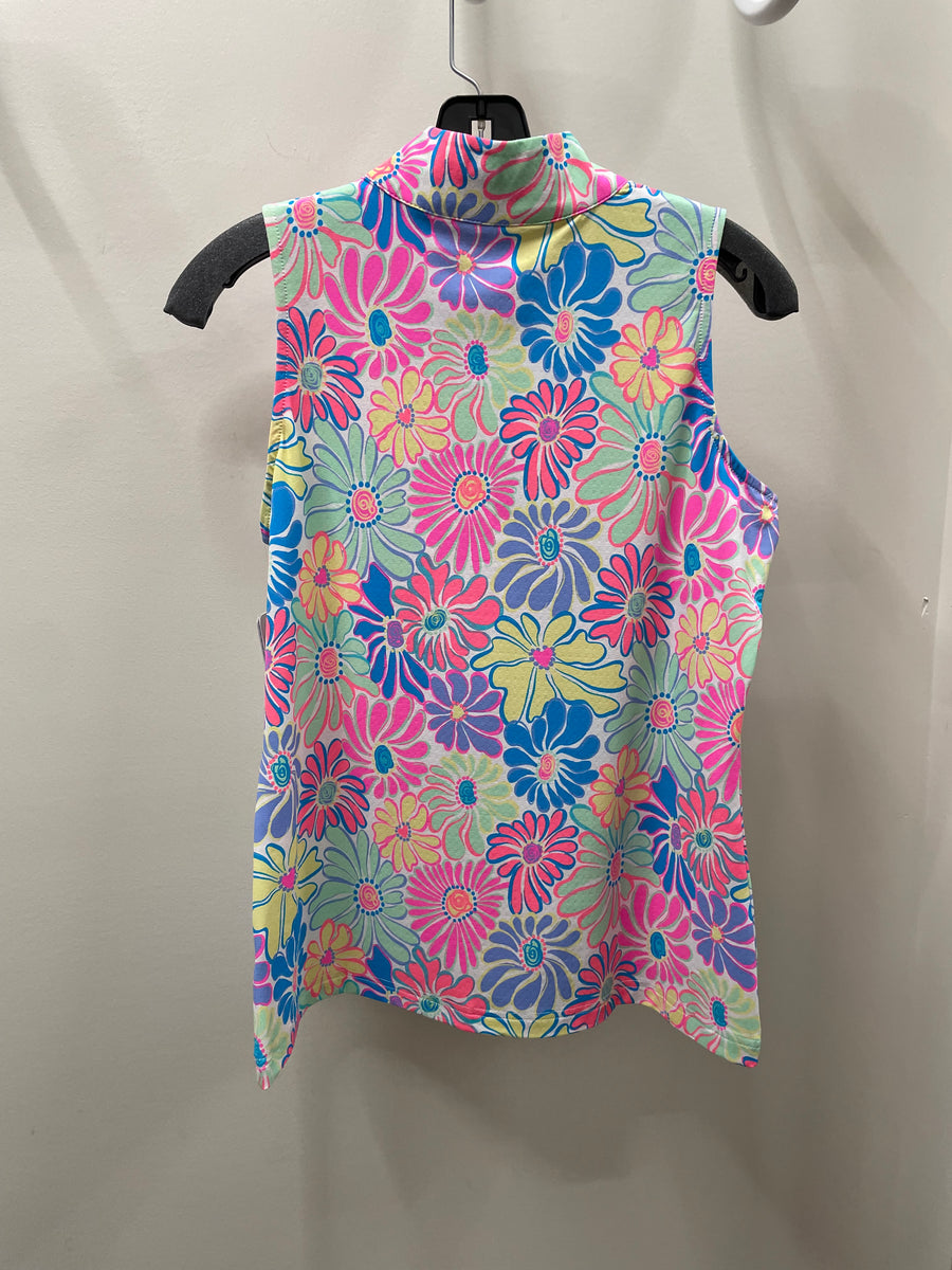 Sleeveless Zip Tank
