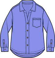 Modal Spandex Terry Shacket by Escape by Habitat 26895 Robin Boutique