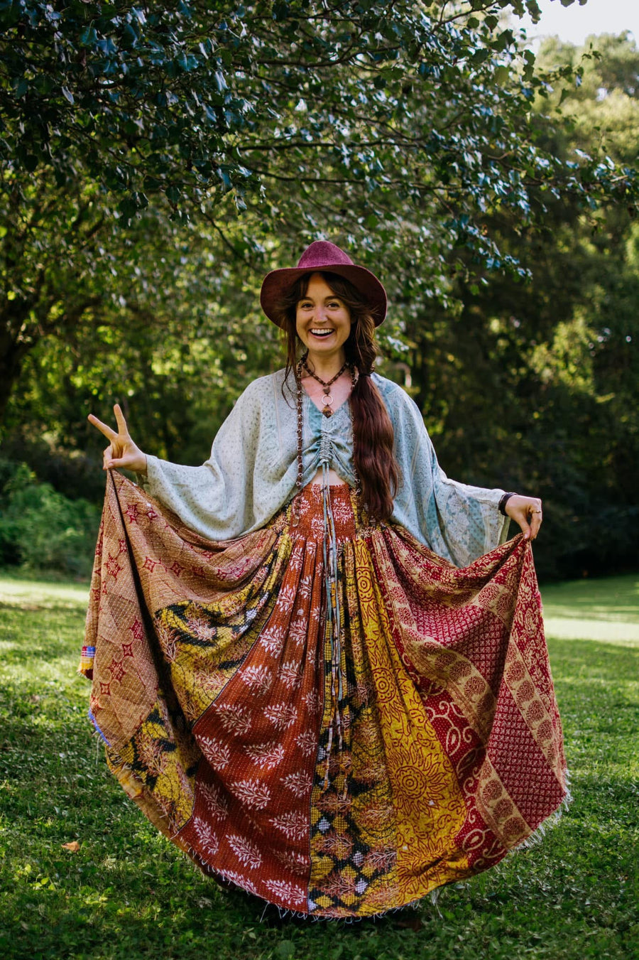 Magic Convertible Kantha Maxi #270 by Kantha Bae