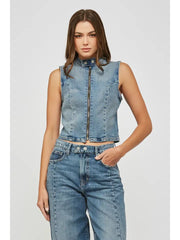 Rebel Spirit Biker Vest by Hidden Jeans
