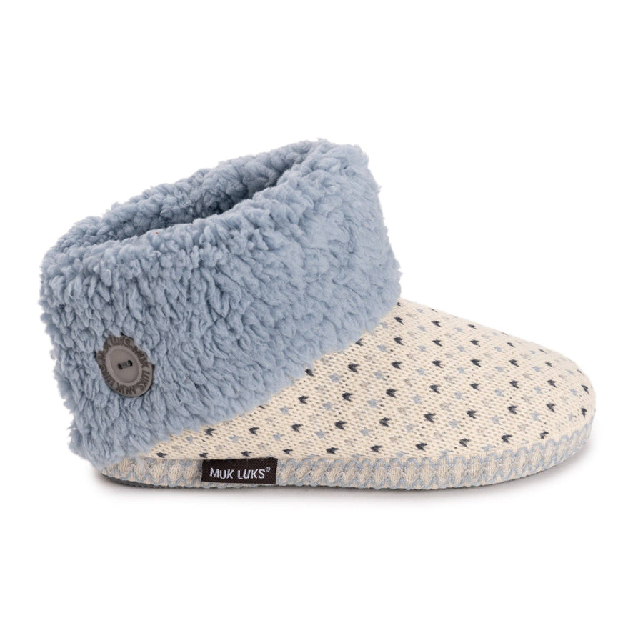 MUK LUKS Women's Melinda Bootie Slipper