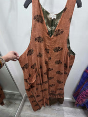 Duality Sari Harmony Wide Leg Jumpsuit #1042 by Kantha Bae