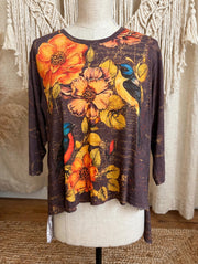 Driftwood Day Songbird Garden Tee by Paper Lace