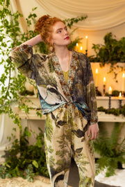 Additional view of Theatre of Dreams Pixie Duster Cropped Kimono with Swan from Robin Boutique.