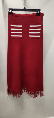 Skirt in Red by Joh Robin Boutique