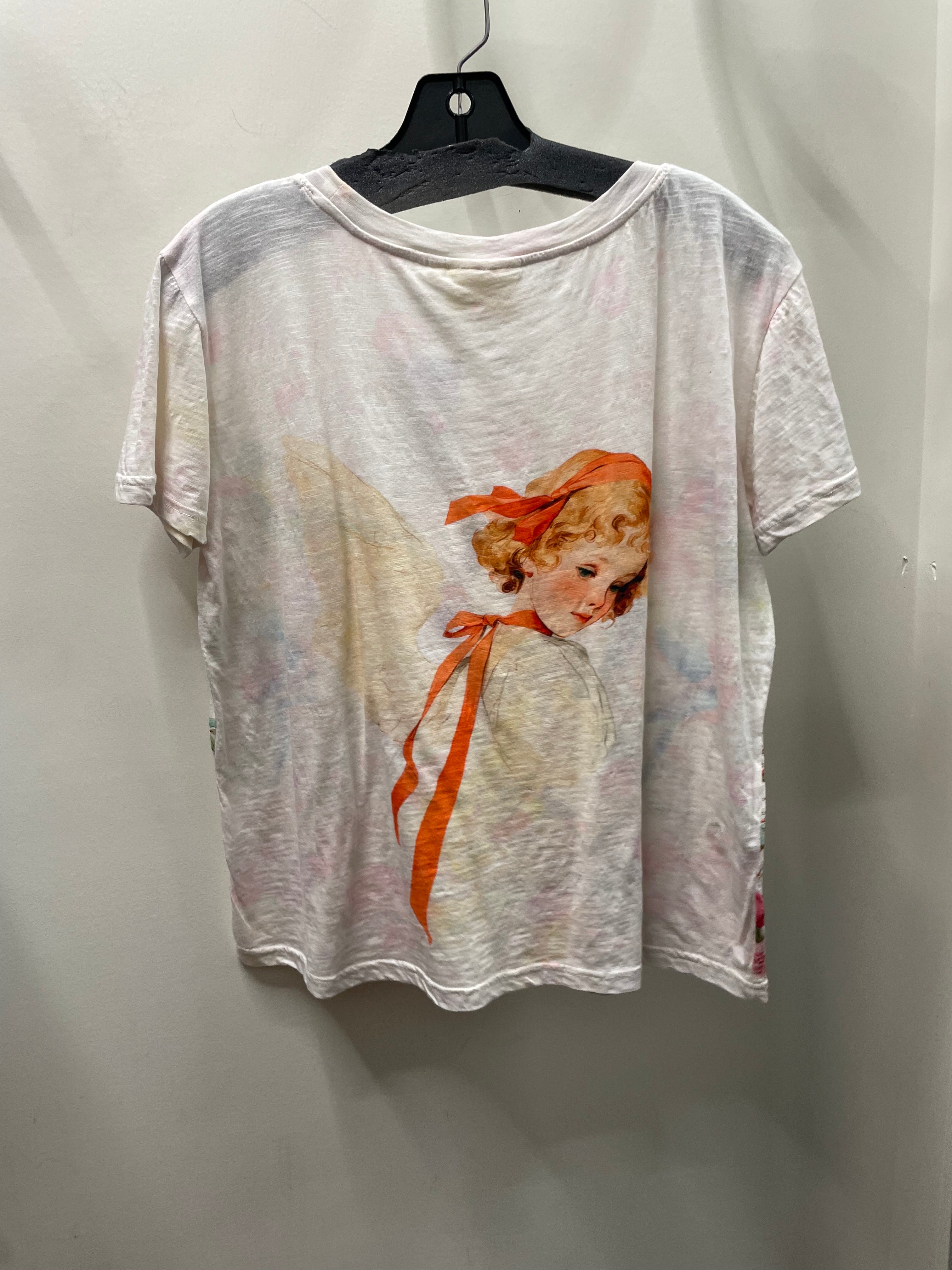Driftwood Day Tee in Moon Lady Print by Paper Lace