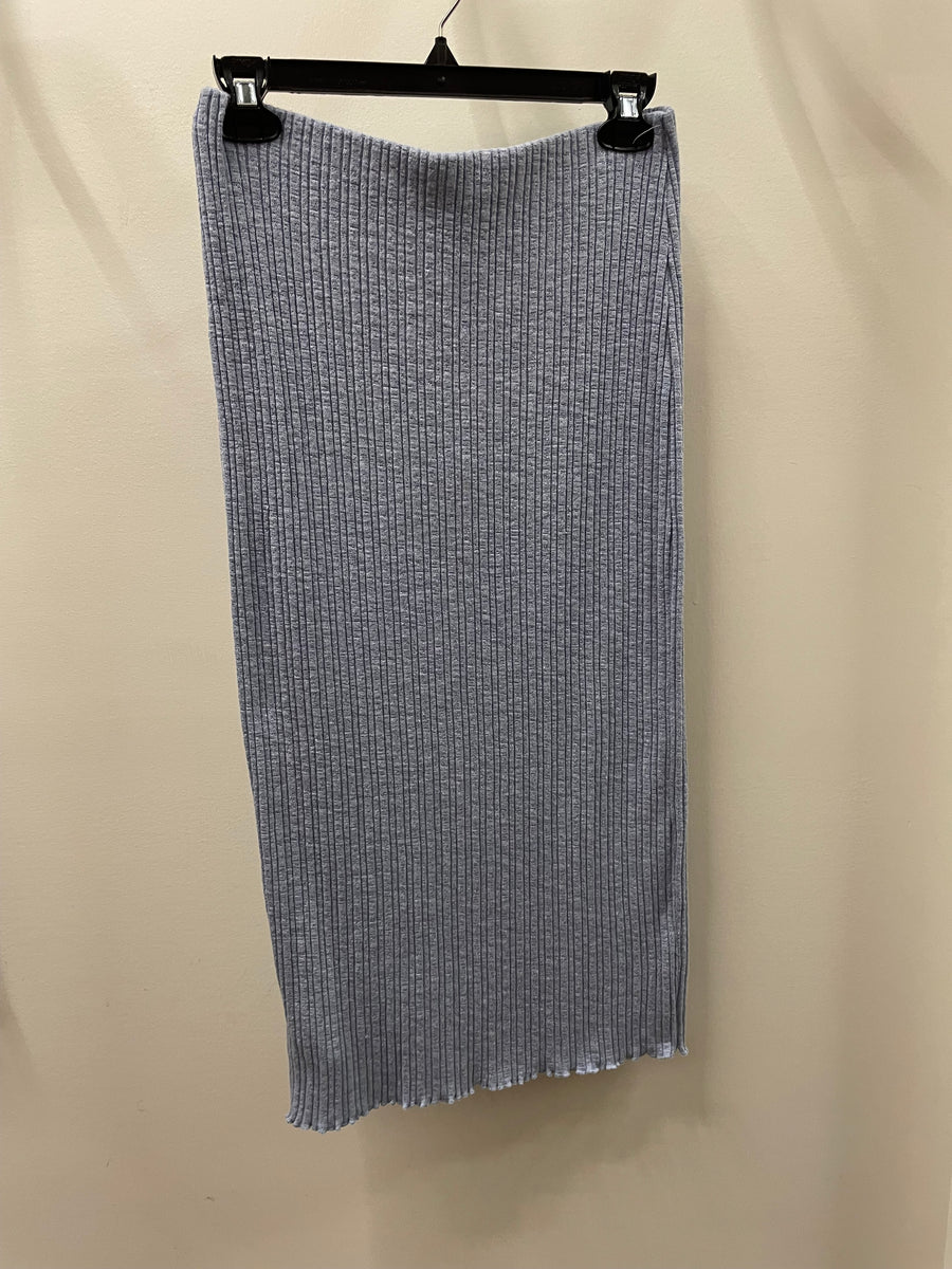 Poor Boy Rib Knit Skirt