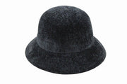 Large Brim Chenille Bucket Hat Winter