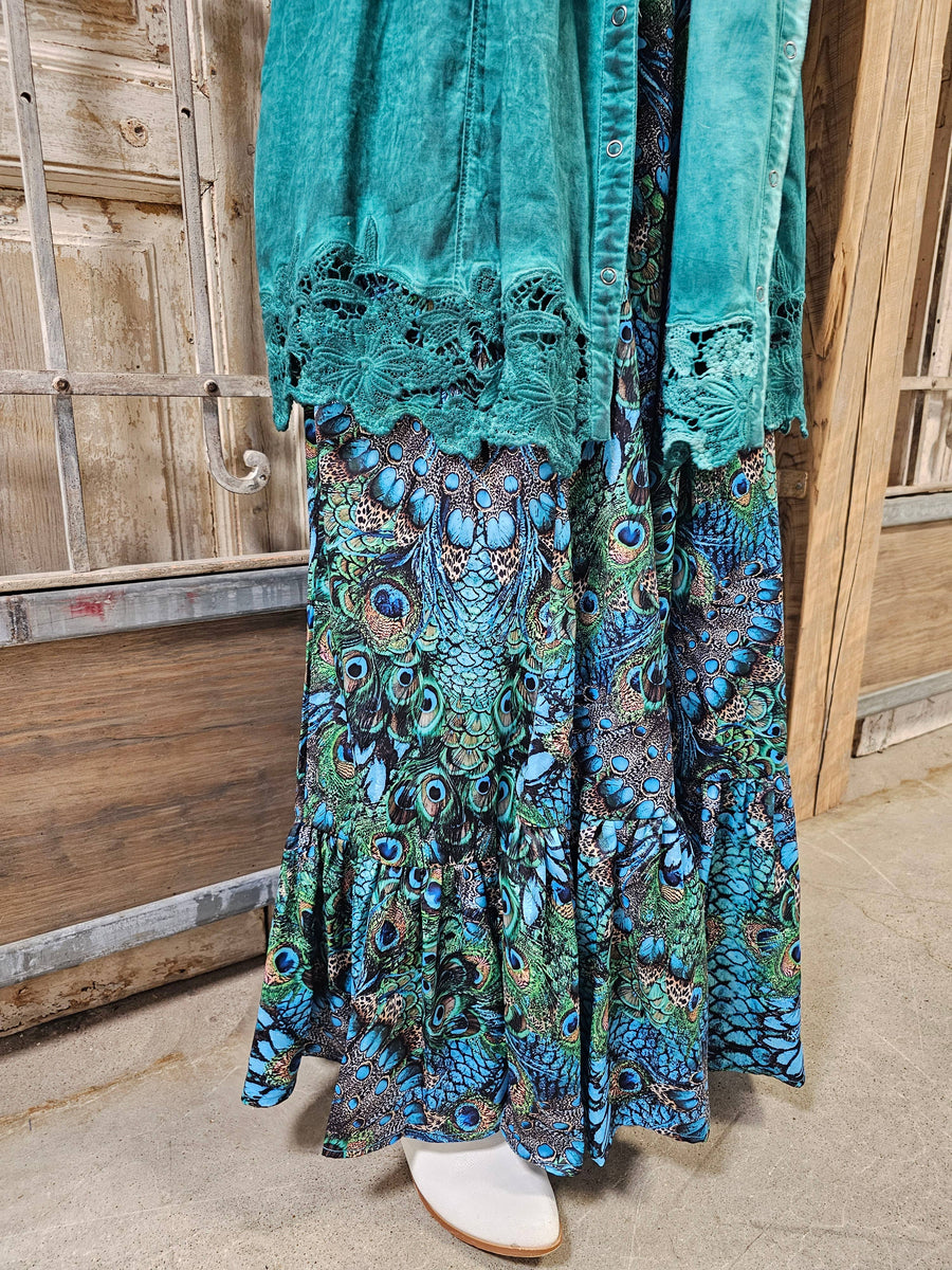 Peacock Feather Pants