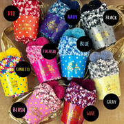 "Merry Christmas" Cozy Cupcake Socks Robin Boutique