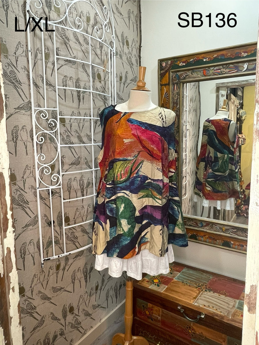 3 Potato Sleeveless w/Pockets #136