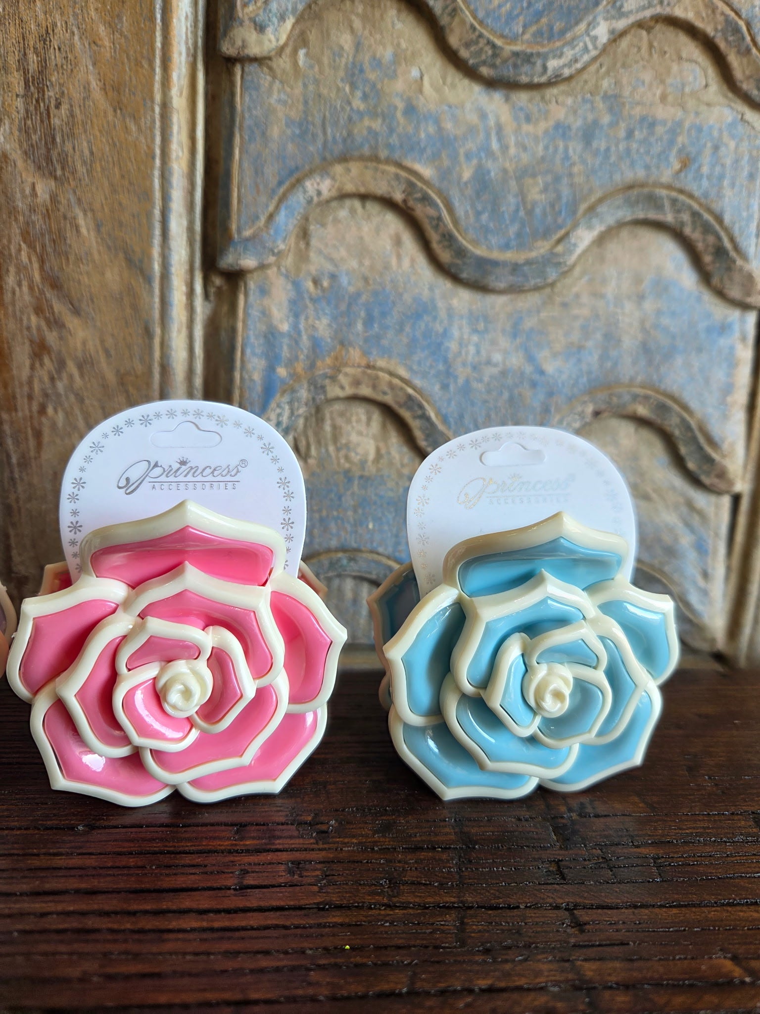 Rose Claw Hairclips Robin Boutique