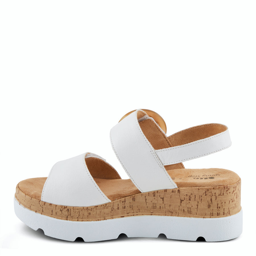Spring Step ABARAH Leather Platform Sandal Shoe
