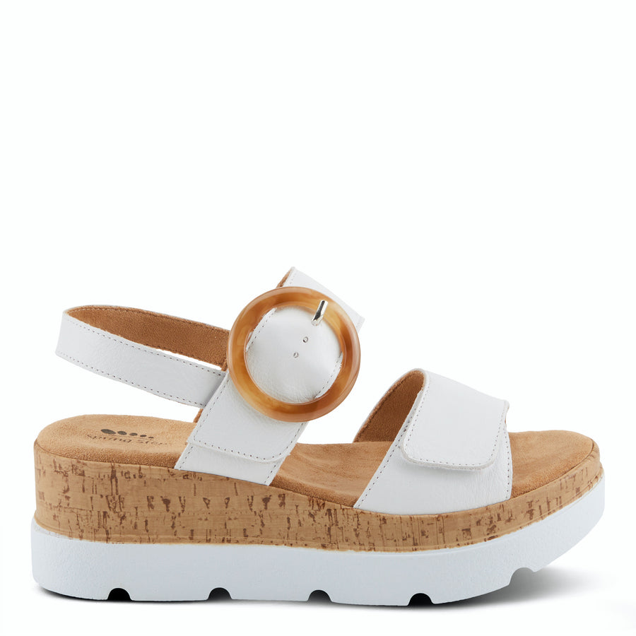 Spring Step ABARAH Leather Platform Sandal Shoe