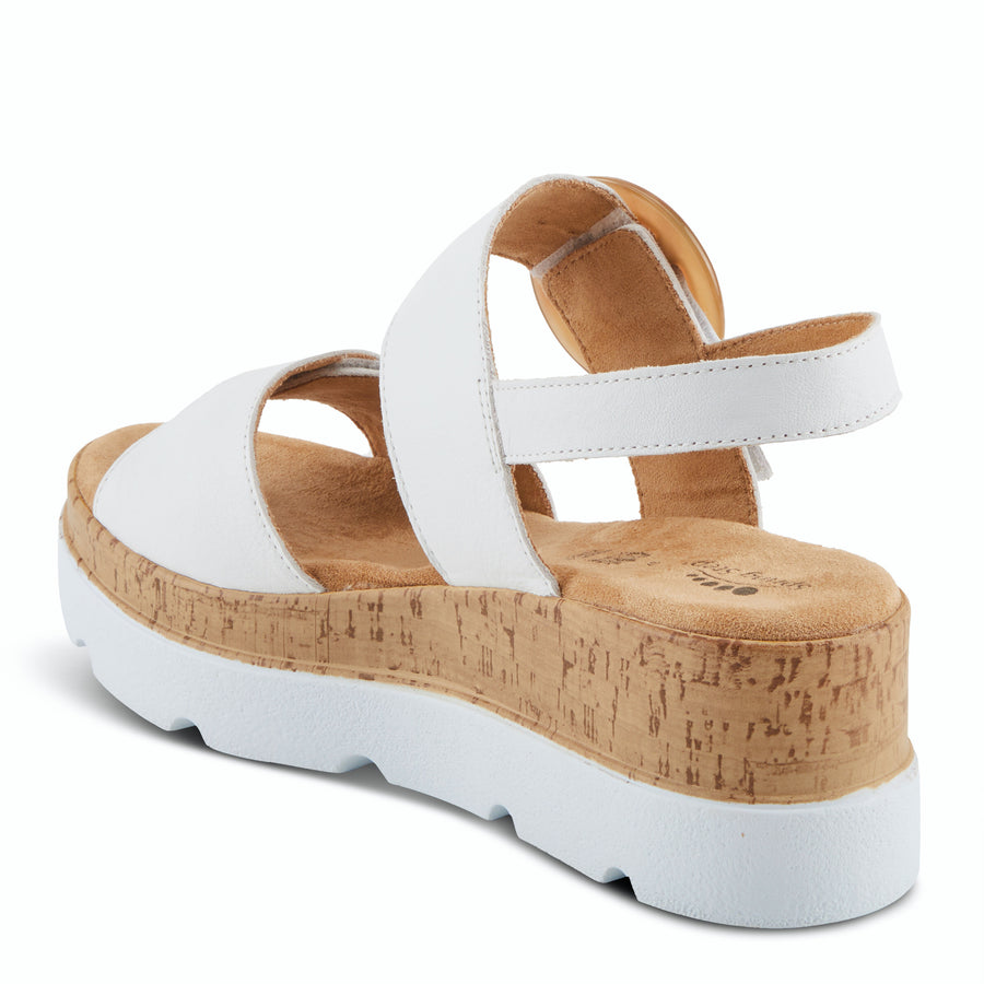 Spring Step ABARAH Leather Platform Sandal Shoe