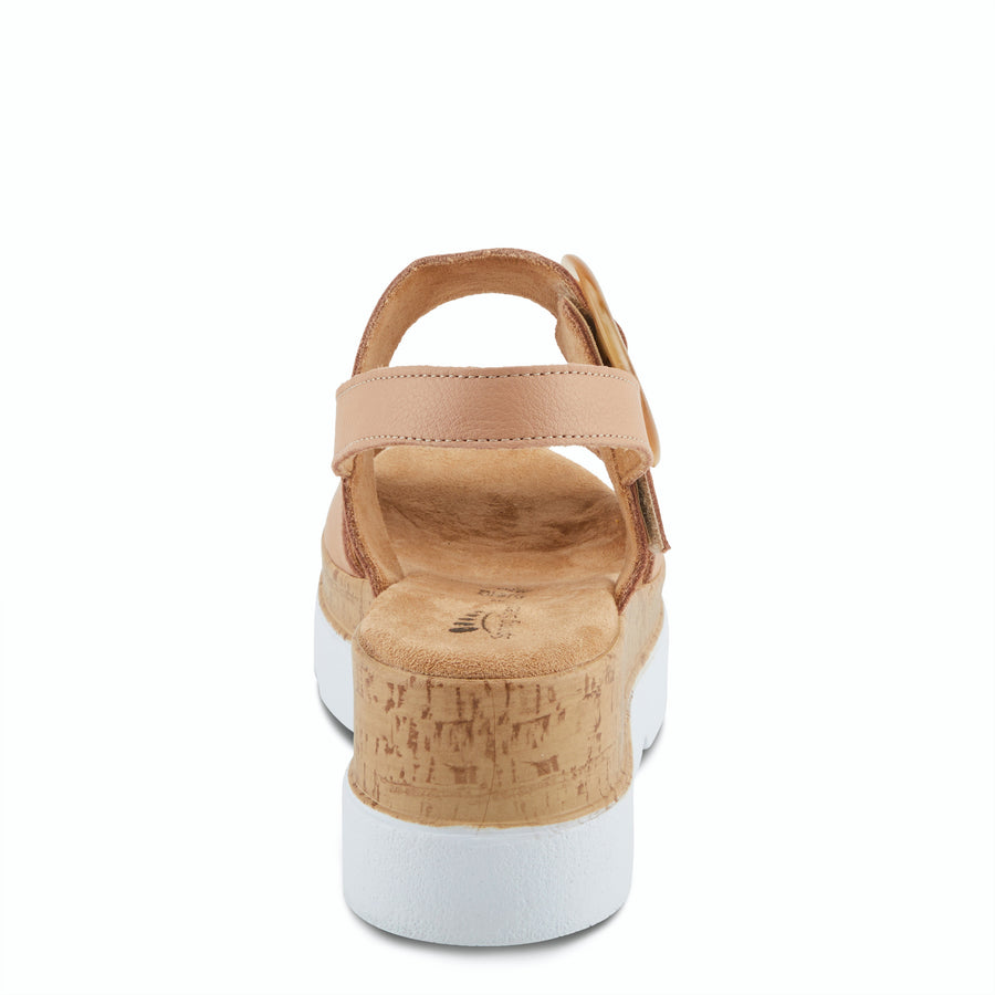 Spring Step ABARAH Leather Platform Sandal Shoe