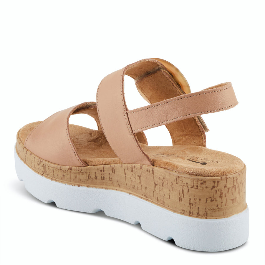 Spring Step ABARAH Leather Platform Sandal Shoe