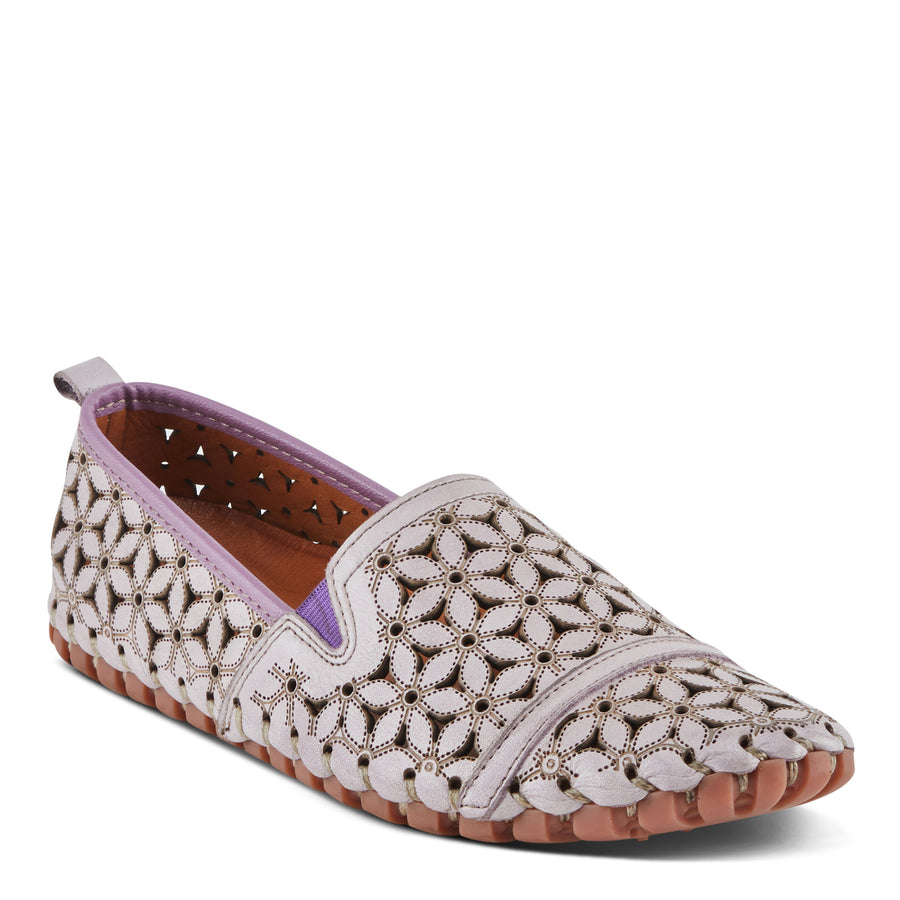 Spring Step Flowerflow Leather Slipon Moccasin ShoeShoe Robin Boutique