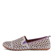 Spring Step Flowerflow Leather Slipon Moccasin Shoe