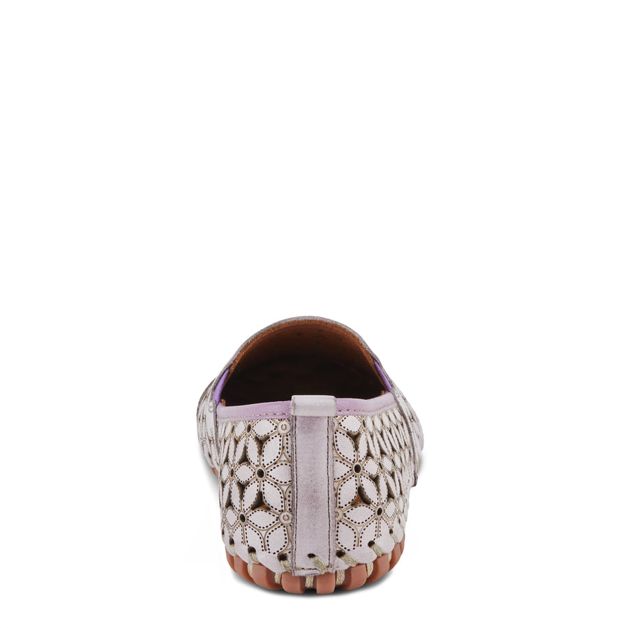 Spring Step Flowerflow Leather Slipon Moccasin Shoe