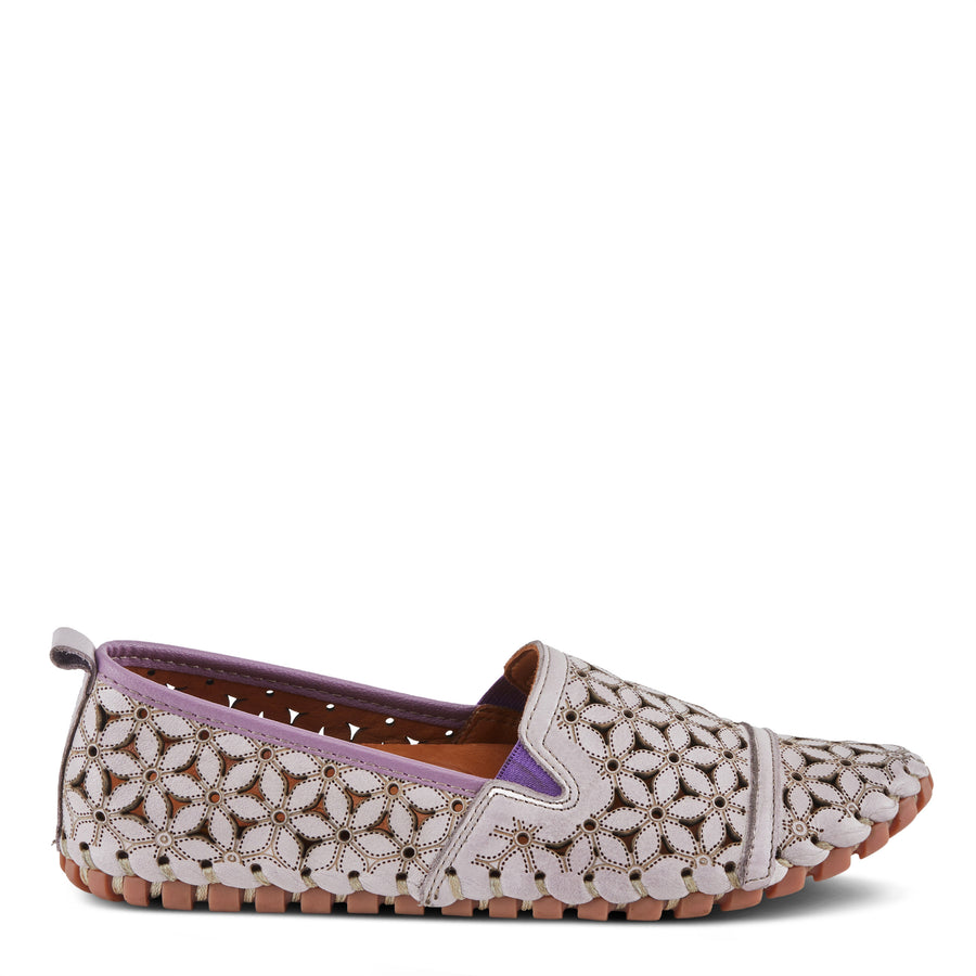 Spring Step Flowerflow Leather Slipon Moccasin Shoe