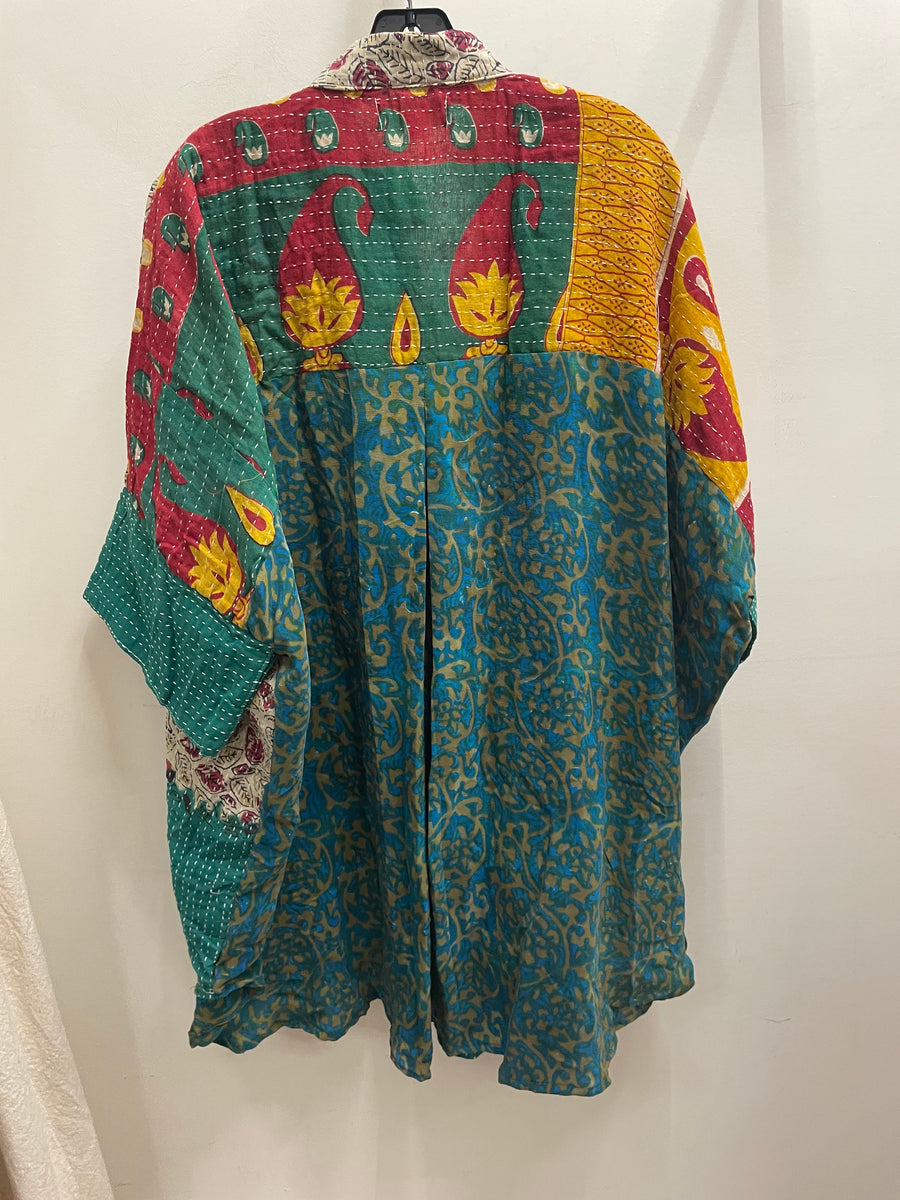 Pareo Kantha Free To Be Button Down #254 by Kantha Bae