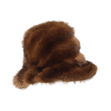 Faux Fur Bucket Hat winter
