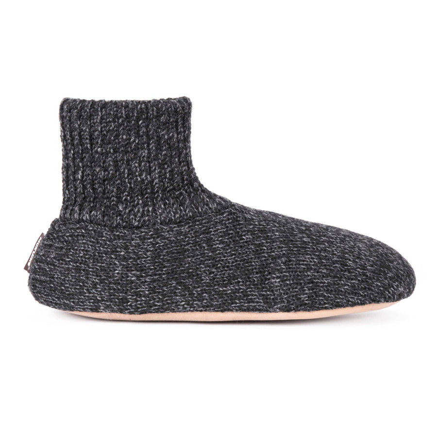 Muk Luks Men's Morty Ragg Wool Slipper Sock
