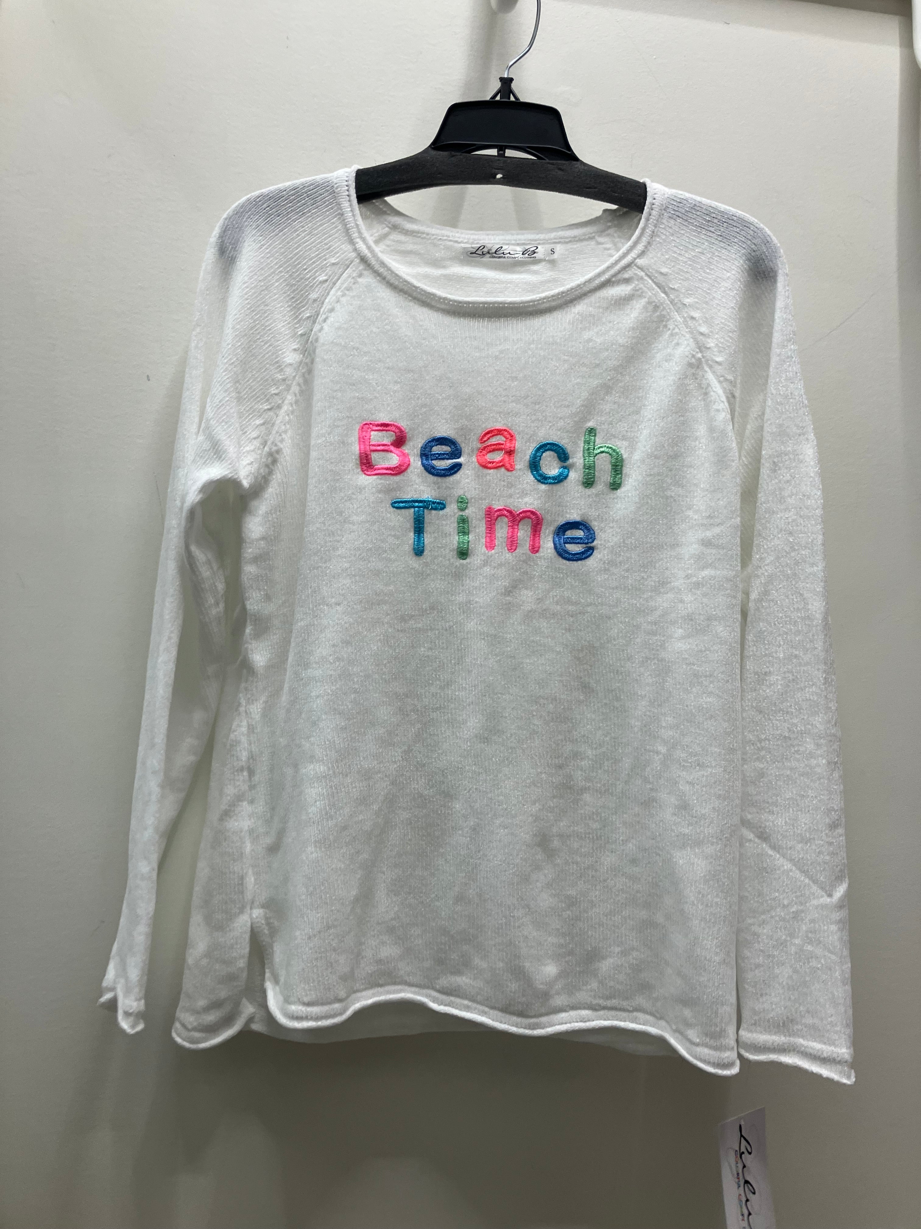 Beach Time Sweater by Lulu-B
