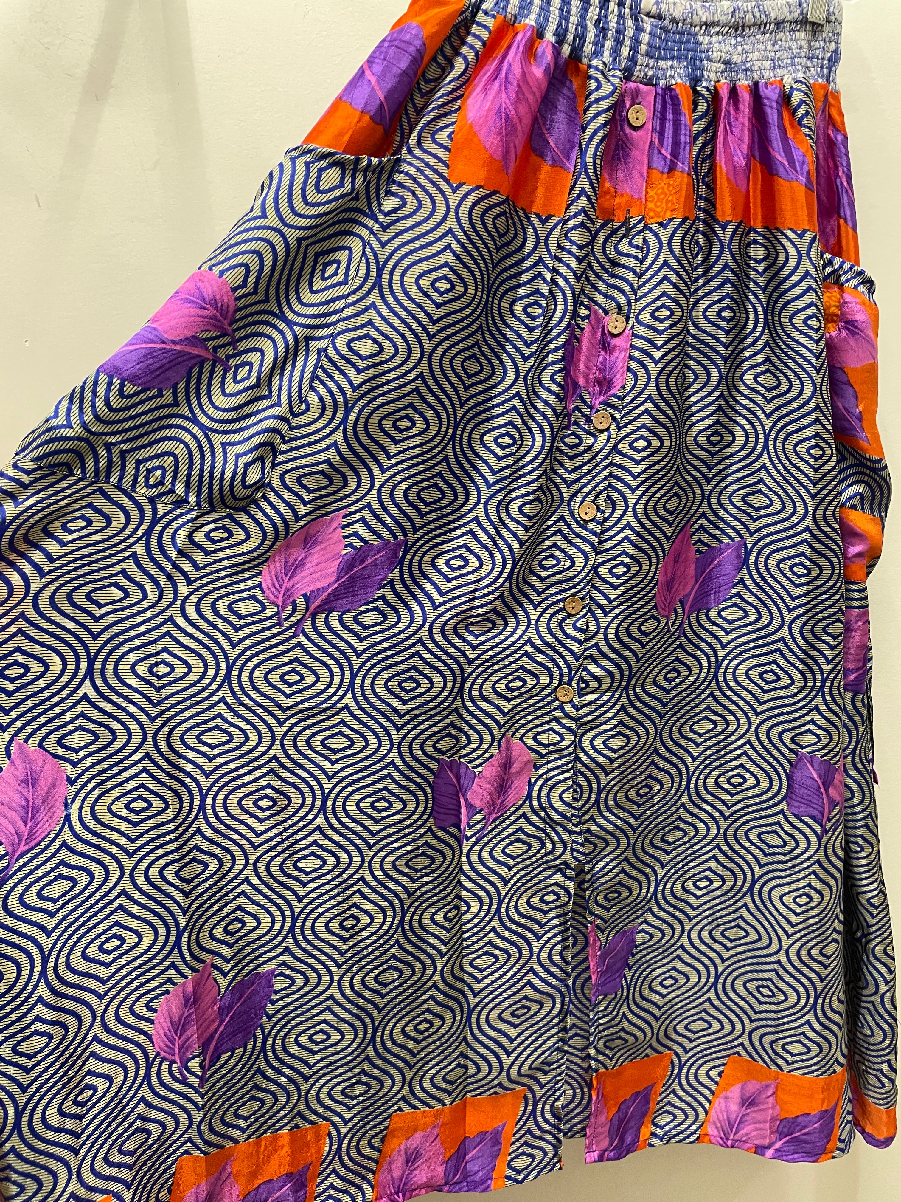 Rasgulla Butterfly Cargo Skirt #012 by Kantha Bae