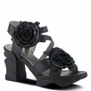 L'Artiste Shelly Flower Platform Leather Shoe Robin Boutique