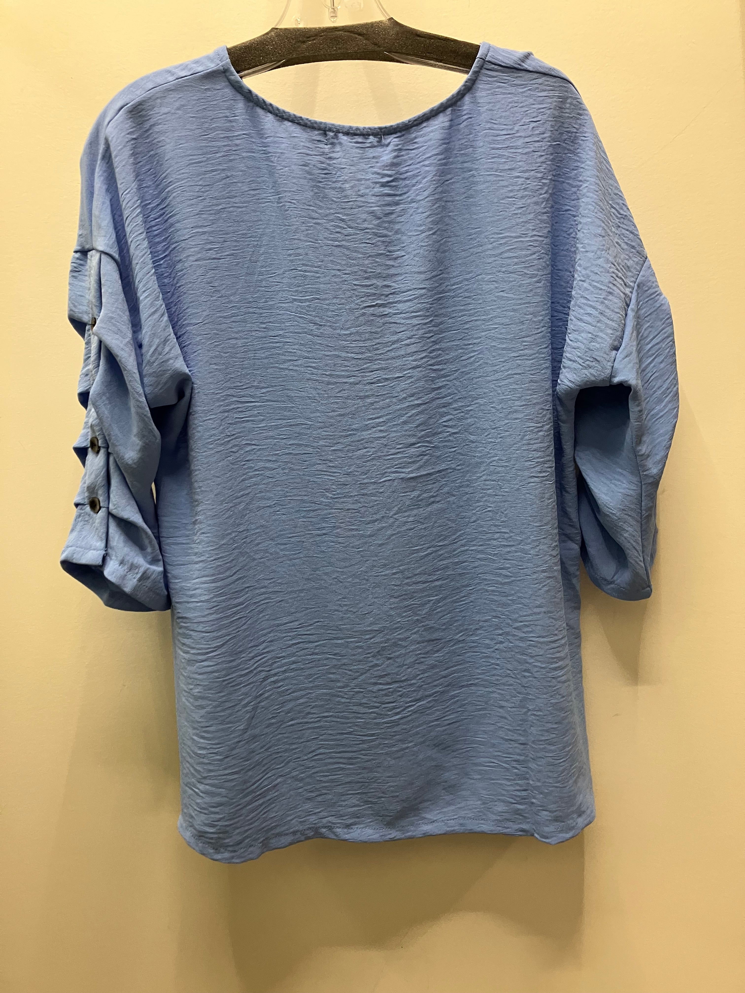 Flowy Button Blouse by Creations