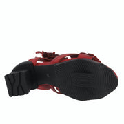 L'Artiste Shelly Flower Platform Leather Shoe