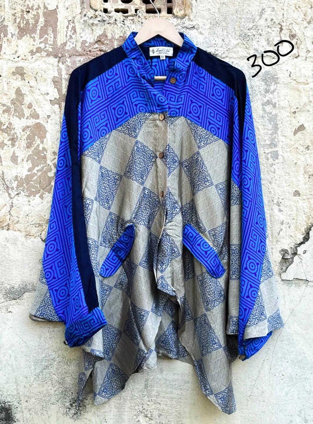 Silk Dylan Button Down by Kantha Bae - Robin Boutique-Boutique 