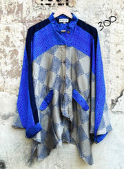 Silk Dylan Button Down by Kantha Bae - Robin Boutique-Boutique 