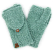 Metallic Eyelash C.C. Beanie Convertible Mittens MTC0118