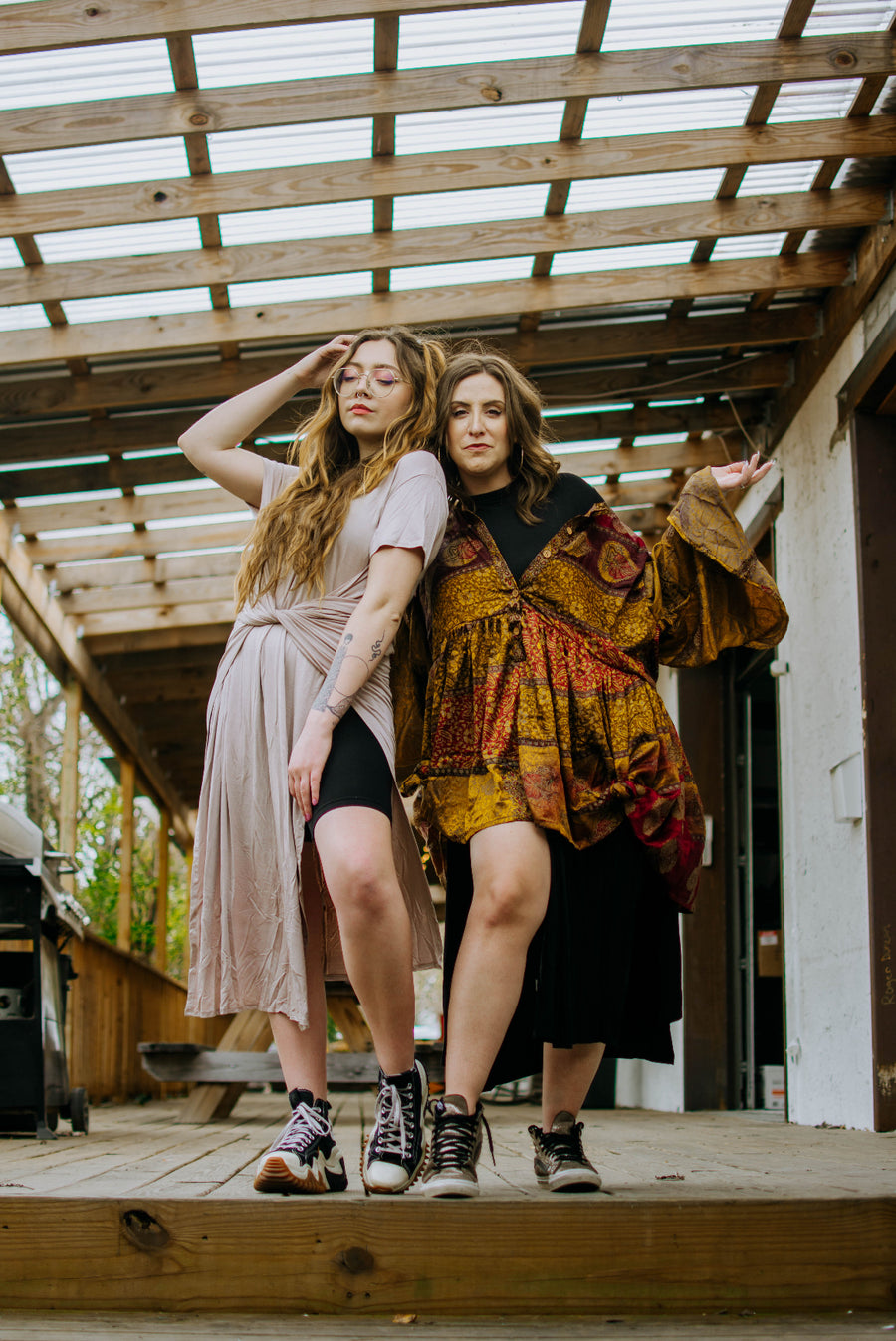 Open Hands Tee Dress