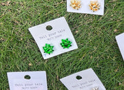 Christmas Bow Earrings - Robin Boutique-Boutique 