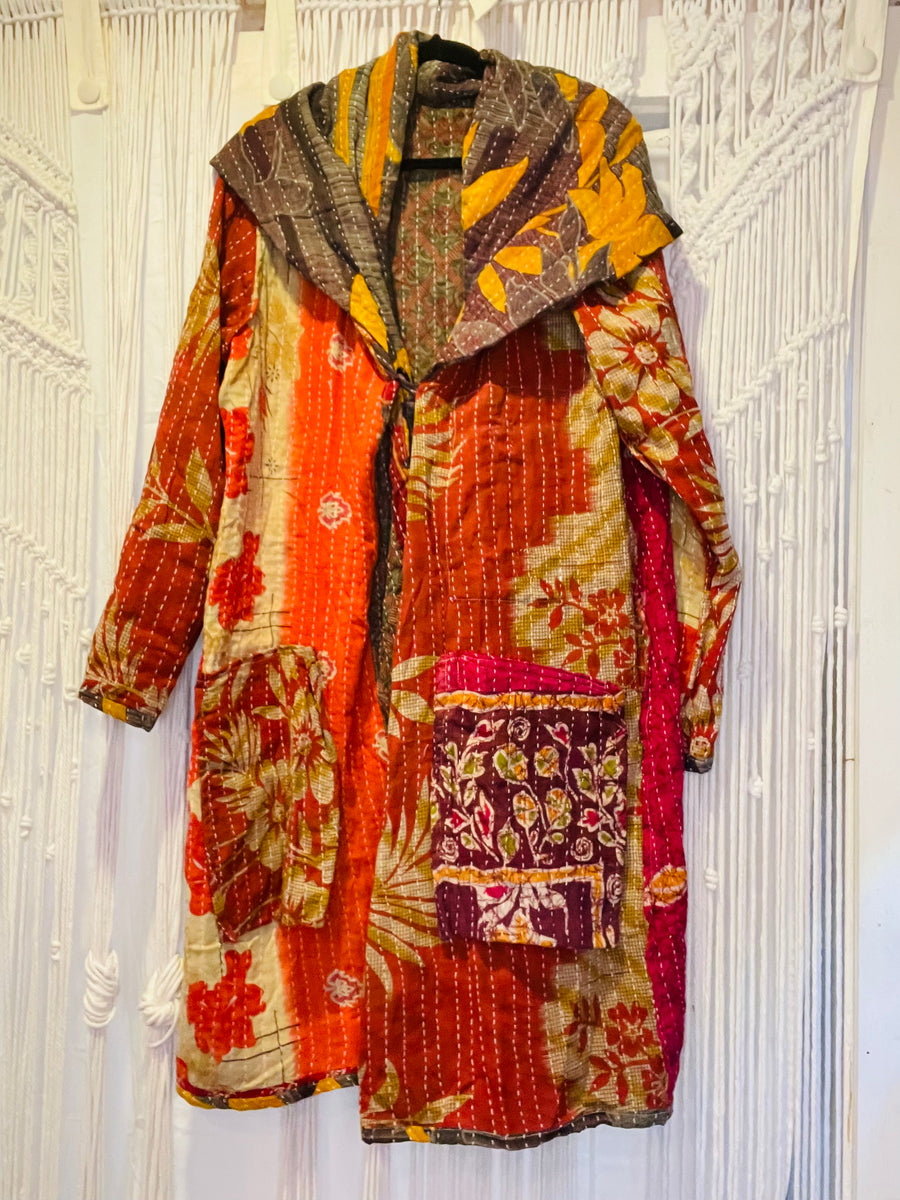 Koverlet Nomad Coat by Kantha Bae Robin Boutique