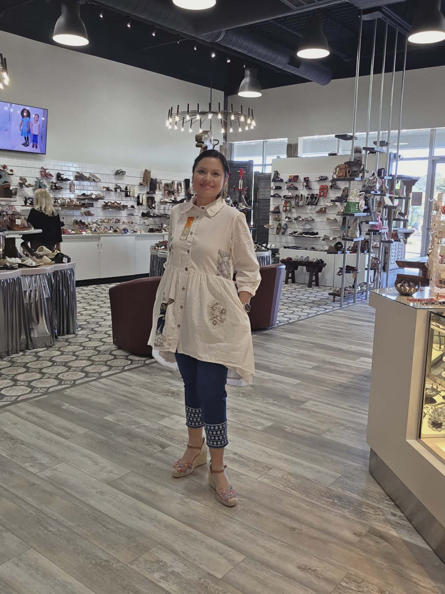 Bunny Appliqué Tunic by Paper Lace