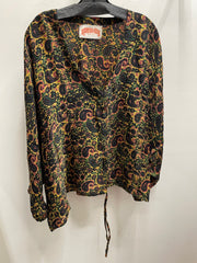 Crepe Silk Butterfly Top #018 by Kantha Bae