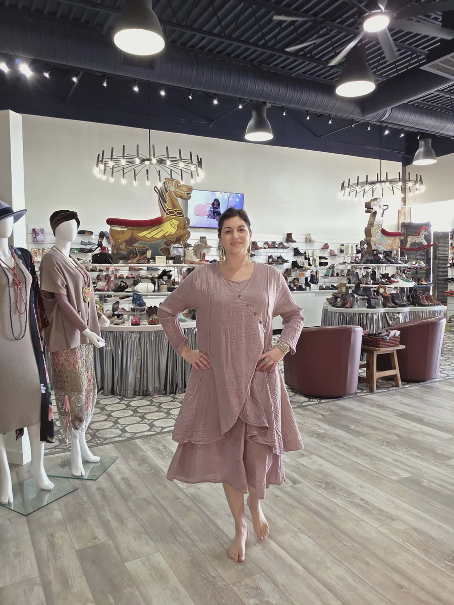 Double Layer Gauze Dress