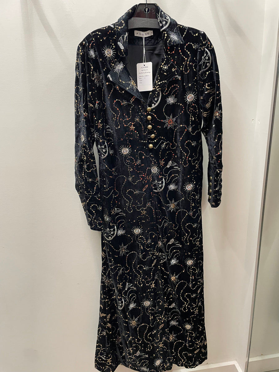 Celestial Velvet Magic Duster by Adore Robin Boutique